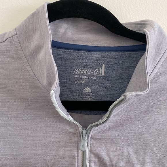 NWT Johnnie-O Men's Performance Vest - Caleb Golf Vest Gray Seal Size Large - Picture 3 of 7